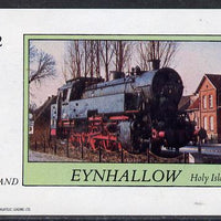Eynhallow 1982 Steam Locos #14 imperf deluxe sheet (£2 value) unmounted mint