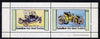Eynhallow 1981 Cars #2 (Model 'T' Ford & Darracq) perf,set of 2 values (40p & 60p) unmounted mint