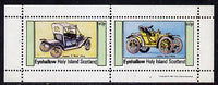 Eynhallow 1981 Cars #2 (Model 'T' Ford & Darracq) perf,set of 2 values (40p & 60p) unmounted mint