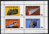 Staffa 1981 Locomotives #2 perf,set of 4 values unmounted mint
