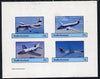 Staffa 1982 Aircraft #6 imperf set of 4 values unmounted mint