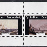 Eynhallow 1982 Paintings of Ships perf,set of 2 values (40p & 60p) unmounted mint