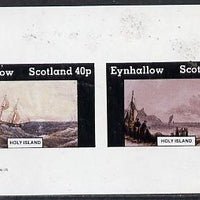 Eynhallow 1982 Paintings of Ships imperf,set of 2 values (40p & 60p) unmounted mint