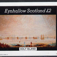 Eynhallow 1982 Paintings of Ships imperf deluxe sheet (£2 value) unmounted mint