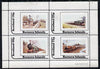Bernera 1981 Steam Locos #03 perf,set of 4 values (10p to 75p) unmounted mint