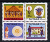 Guyana 1984 Teachers Association set of 4 unmounted mint, SG 1298-1301