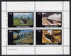 Staffa 1982 Steam Locos #03 perf,set of 4 values (10p to 75p) unmounted mint