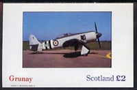 Grunay 1982 Light Aircraft imperf deluxe sheet (£2 value) unmounted mint