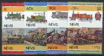 Nevis 1985 Locomotives #3 (Leaders of the World) set of 8 unmounted mint SG 277-84