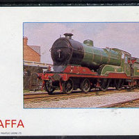 Staffa 1982 Steam Locos #11 imperf deluxe sheet (£2 value) unmounted mint