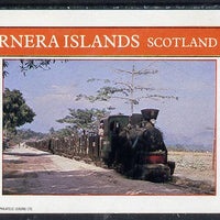 Bernera 1982 Steam Locos #11 (Java Sugar Cane Loco) imperf deluxe sheet (£2 value) unmounted mint