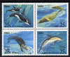 Russia 1990 Marine Mammals se-tenant set of 4 unmounted mint, SG 6187-90, Mi 6130-33