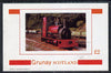 Grunay 1982 Steam Locos #04 (North Wales Narrow Gauge) imperf deluxe sheet (£2 value) unmounted mint