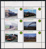 Grunay 1982 Steam Locos #05 perf set of 6 values (15p to 75p) unmounted mint