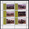 Bernera 1982 Steam Locos #12 (North Wales Narrow Gauge)) perf set of 6 values (15p to 75p) unmounted mint