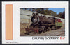 Grunay 1982 Steam Locos #06 imperf deluxe sheet (£2 value) unmounted mint