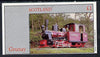 Grunay 1982 Steam Locos #07 imperf souvenir sheet (£1 value) unmounted mint
