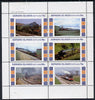 Bernera 1982 Steam Locos #13 perf set of 6 values (15p to 75p) unmounted mint