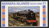 Bernera 1982 Steam Locos #13 imperf souvenir sheet (£1 value) unmounted mint