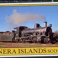 Bernera 1982 Steam Locos #14 (A African Narrow Gauge)imperf souvenir sheet (£1 value) unmounted mint