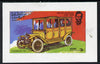 Oman 1976 USA Bicentenary Vintage Cars #2 imperf souvenir sheet (3R value) unmounted mint