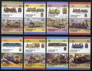 St Vincent - Grenadines 1986 Locomotives #6 (Leaders of the World) set of 16 unmounted mint SG 443-58