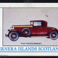 Bernera 1982 Cars imperf deluxe sheet (£2 value) unmounted mint
