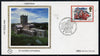 Great Britain 1982 Christmas 12.5p (While Shepherds Watched) on Benham small silk cover (St David's Cathedral) with special first day cancel