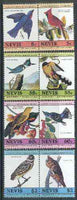 Nevis 1985 John Audubon Birds #1 (Leaders of the World) set of 8 unmounted mint SG 269-76