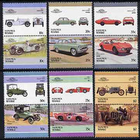 Tuvalu - Nanumea 1986 Cars #3 (Leaders of the World) set of 12 unmounted mint