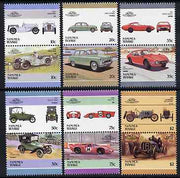 Tuvalu - Nanumea 1986 Cars #3 (Leaders of the World) set of 12 unmounted mint