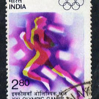 India 1976 Montreal Olympic Games 2r80 (Sprinting) commercially used, SG 817