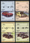 Tuvalu - Nanumaga 1985 Cars #3 (Leaders of the World) set of 8 unmounted mint