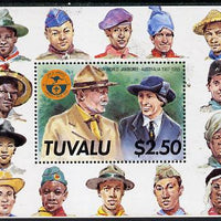Tuvalu 1987 World Scout Jamboree m/sheet unmounted mint, SG MS 497
