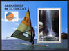 St Vincent - Grenadines 1988 Baleine Falls $10 m/sheet (also showing Wind Surfer) unmounted mint SG MS 563
