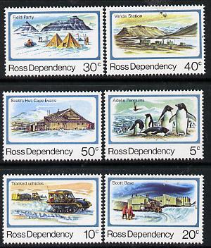 Ross Dependency 1982 Antarctic Scenes set of 6 unmounted mint, SG 15-20*