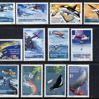 Australian Antarctic Territory 1973 Pictorial definitive set complete 1c to $1 unmounted mint, SG 23-34*