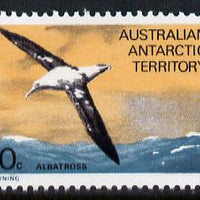 Australian Antarctic Territory 1973 Albatros 20c from Pictorial Def set unmounted mint, SG 29 (blocks or gutter pairs pro-rata)