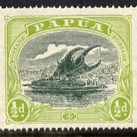Papua 1919 Lakatoi 1/2d (Harrison printing) unmounted mint SG 93*