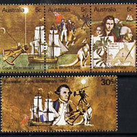 Australia 1970 Bicentenary of Cook's Discovery set of 6 unmounted mint, SG 459-64