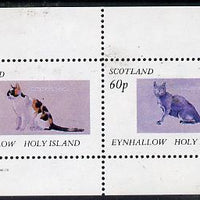 Eynhallow 1982 Cats perf,set of 2 values (40p & 60p) unmounted mint