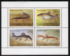 Kyrgyzstan 1994 Fish sheetlet containing set of 4 unmounted mint