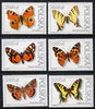 Poland 1991 Butterflies & Moths set of 6 unmounted mint, SG 3369-74, Mi 3343-48