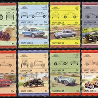 St Lucia 1984 Cars #2 (Leaders of the World) set of 16 (SG 745-60) unmounted mint