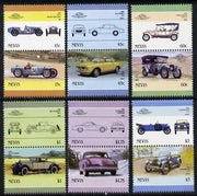 Nevis 1986 Cars #6 (Leaders of the World) set of 12 unmounted mint SG 411-22