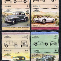 Tuvalu 1984 Cars #1 (Leaders of the World) set of 8 unmounted mint, SG 293-300