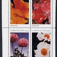 Gairsay 1979 Poppies perf,set of 4 values (10p to 75p) unmounted mint