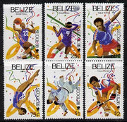 Belize 1988 Seoul Olympic Games perf set of 6 unmounted mint SG 1038-43