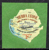 Sierra Leone 1964 Kennedy inscription on 2s Map with scarce SPECIMEN opt (publicity proof) unmounted mint as SG 304