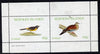 Bernera 1982 Birds #08 (Wagtail & Dove) perf,set of 2 values (40p & 60p) unmounted mint